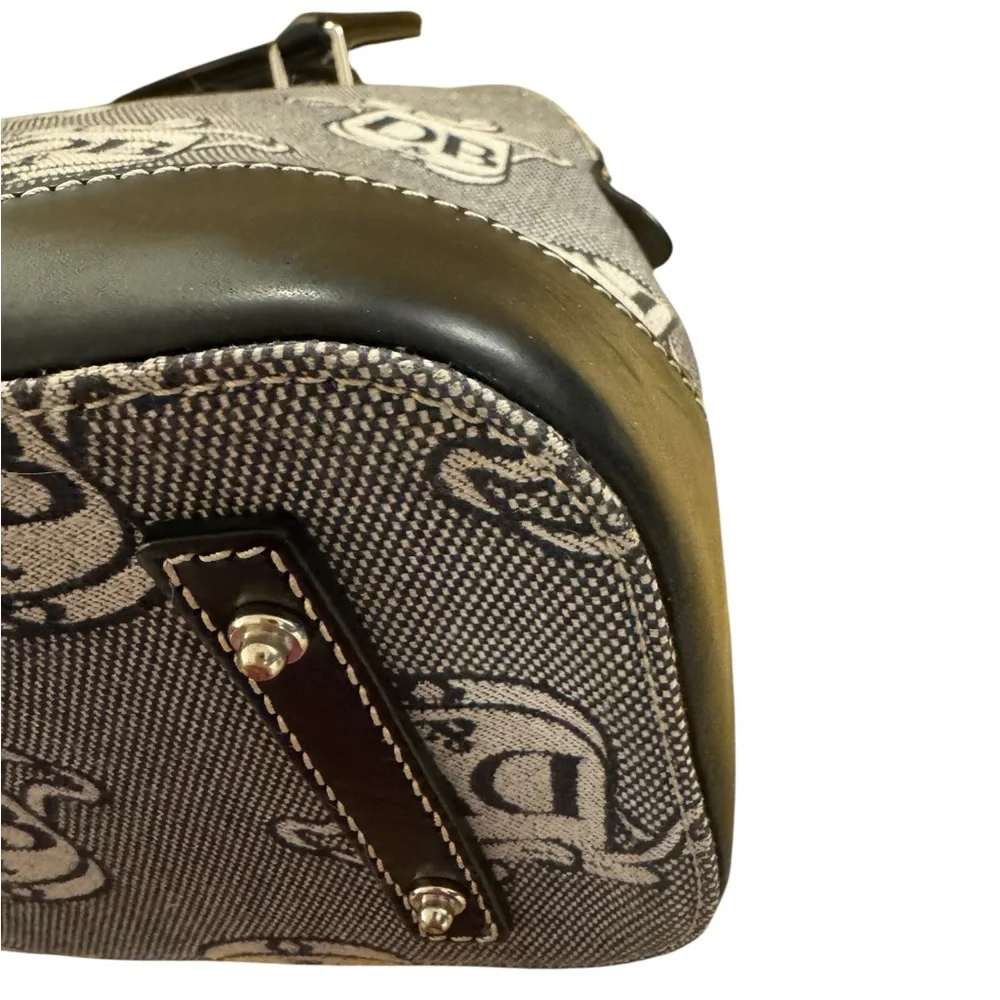 Dooney & Bourke Signature Donegal Crest Domed Satchel
